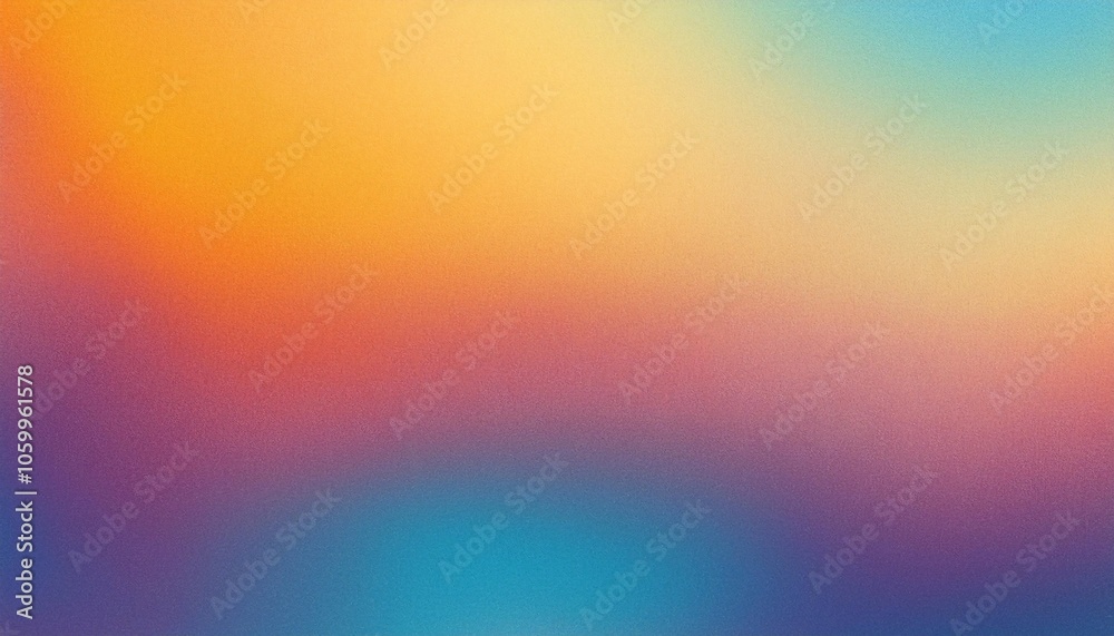 Obraz premium Gradient blur background, retro style moving waves E046