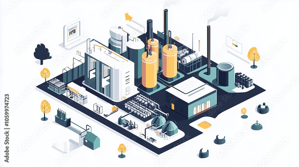 Obraz premium おもちゃのファクトリー