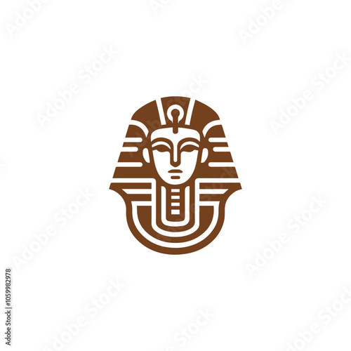 Egypt Osiris God Logo