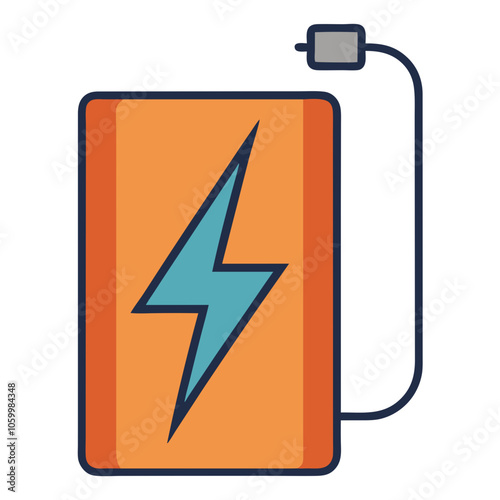 power bank icon photo