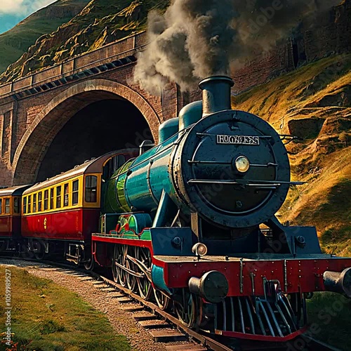 Hogwart Express 3D video photo