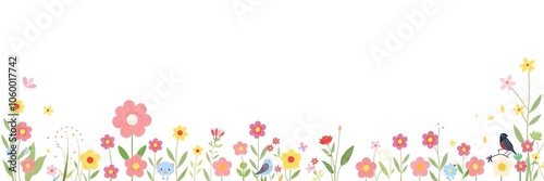 A collection of adorable and colorful wallpapers featuring cute animals, flowers, and patterns, sweet, graphics