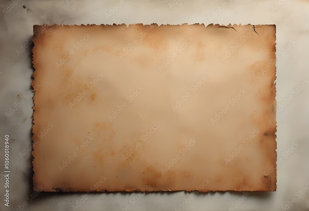 Obraz premium aged paper torn