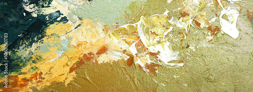 Colorful abstract background art painting with a paint colors and grunge texture, creating a vibrant and artistic splash design.