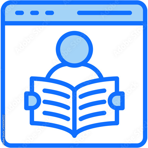 E Learning Platform Icon