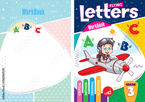 Print-ready cover design adapted for reading and textbooks.