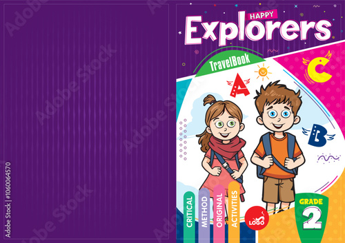 Print-ready cover design adapted for reading and textbooks.