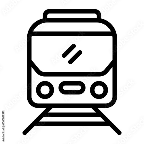 Train Line Icon