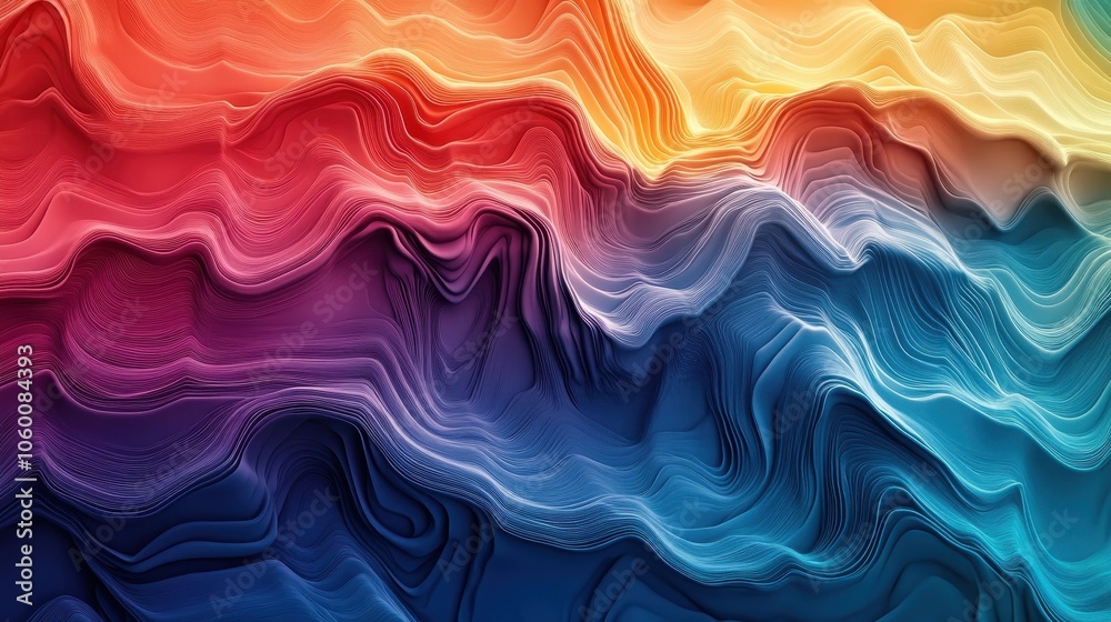 Ethereal Wave Forms: Abstract Background with Transparent Layers, Color Gradient, and Creative Flow Ethereal Wave Forms: Abstract Background with Transparent Layers, Color Gradient, and Creative Flow