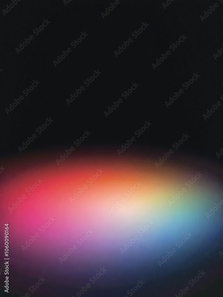 Obraz premium Dark abstract spectrum background with a range of vibrant colors fading into darkness, background, spectrum, concept