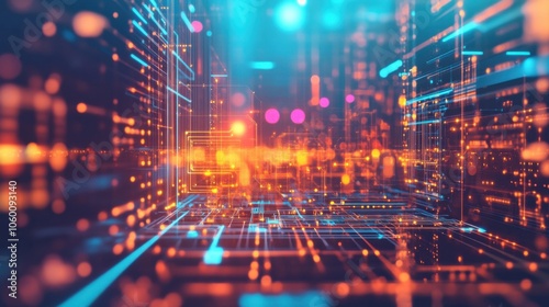 Wallpaper Mural Intricate Abstract Background with Vibrant Colors Torontodigital.ca