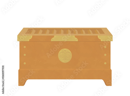 賽銭箱のイラスト