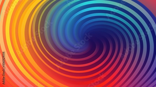 Colorful Gradient Swirl Pattern for Dynamic Backgrounds