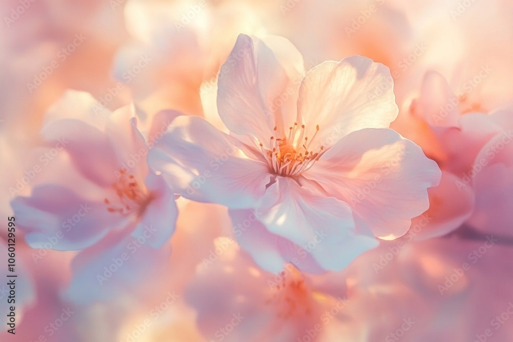 Artistic morning flower paintings featuring delicate brushstrokes and warm hues that capture the gentle essence of early blooms Artistic morning flower paintings featuring delicate brushstrokes and warm hues that capture the gentle essence of early blooms