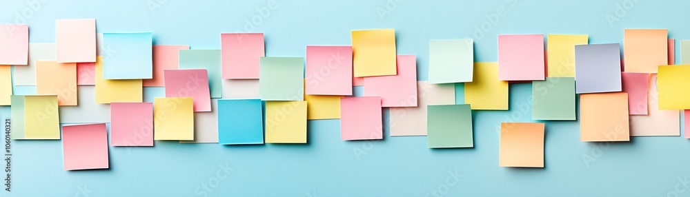 Fototapeta premium A financial analystâ€™s desk displays printed documents comparing cost, price, and return values with highlighters marking key data points. The composition provides ample copy space for custom