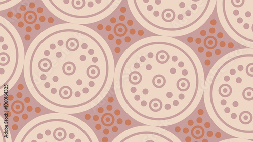 seamless easter eggs pattern