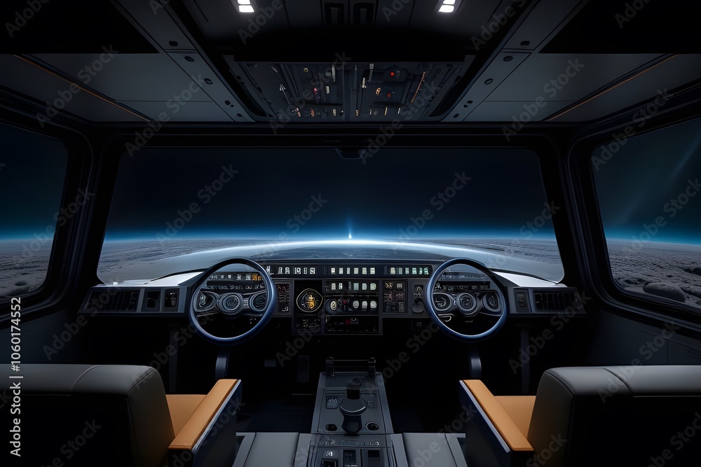 ia generated. interior of a passenger train ia generated. interior of a passenger train