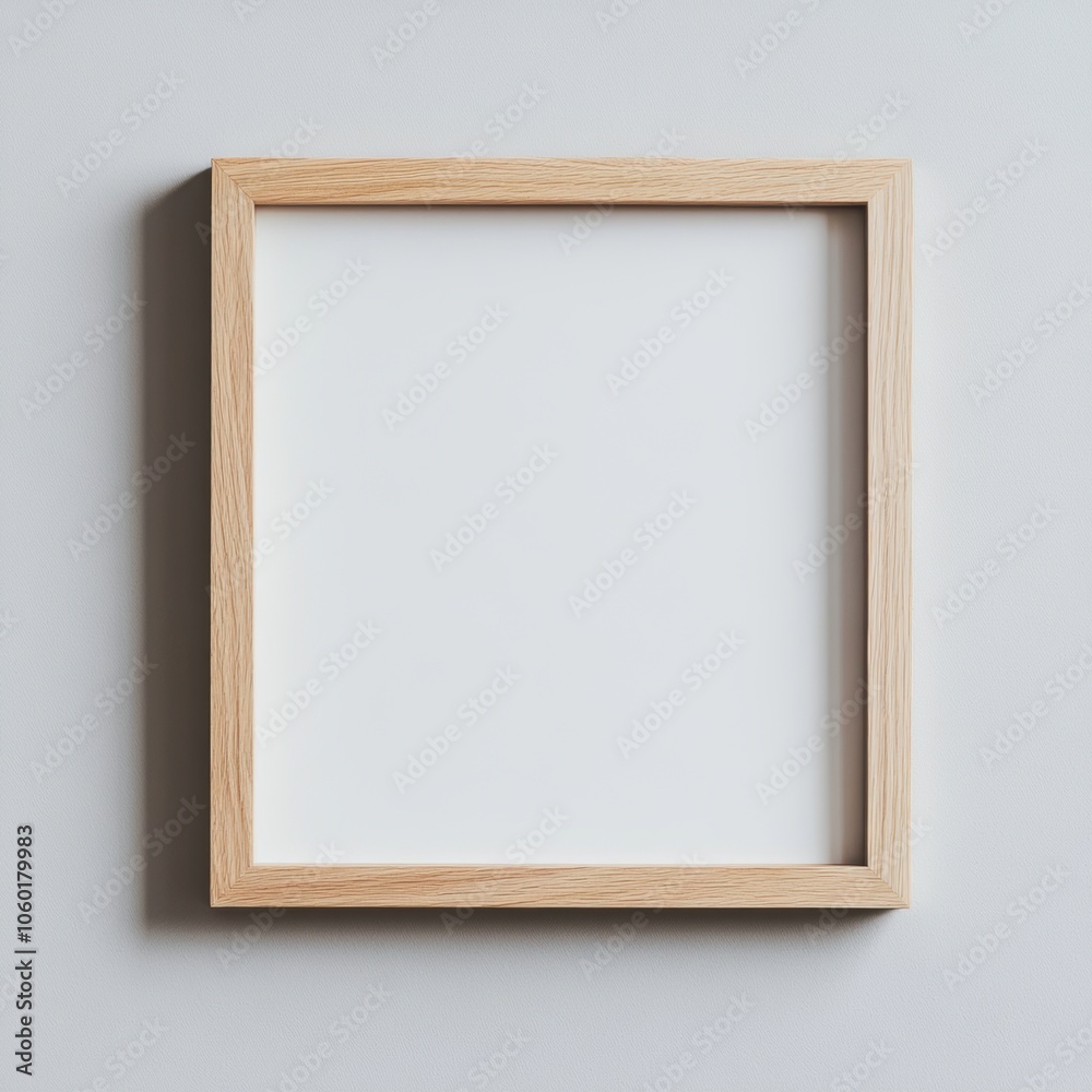Wooden Frame Mockup. Wooden Frame Mockup.