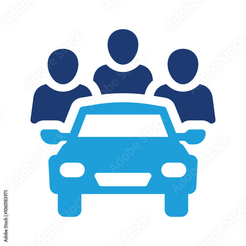 Carpooling icon