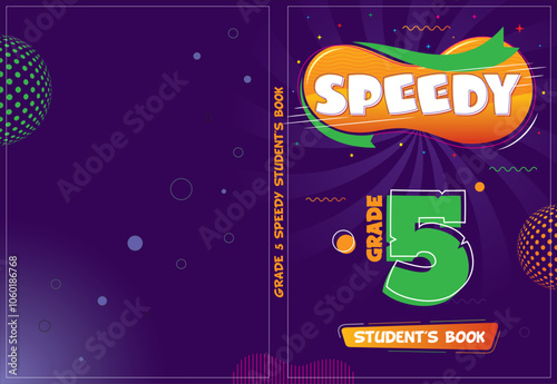 Cover design adapted for educational books.