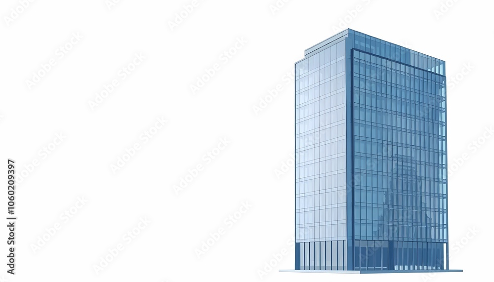 Fototapeta premium Modern Skyscraper Building