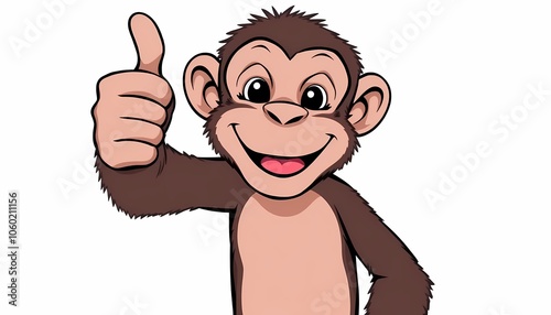 Monkey Giving Thumbs Up