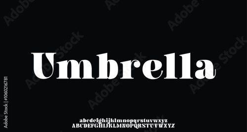 Elegant awesome alphabet letters font and number. unique serif font. Classic Lettering Minimal Fashion Designs. Typography fonts regular uppercase and lowercase. vector illustration
