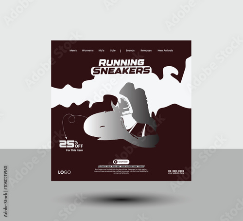 WebStylish and Elegant social media post design