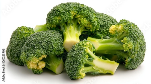 fresh broccoli vegetables coming from the farm to your hands. They look fresh, delicious and beneficial to the body.