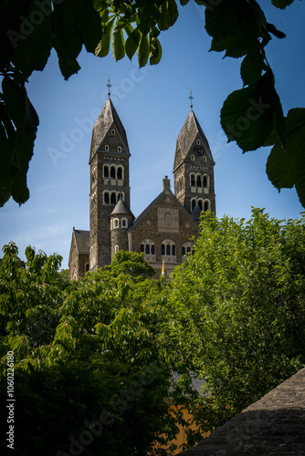 Saints Come et Damien Church Clervaux Luxembourg Europe photo