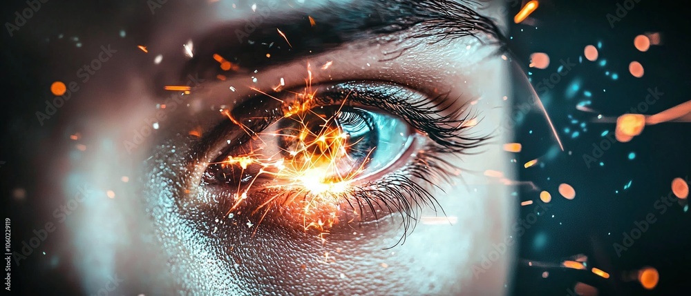 Sparks in the Eye.