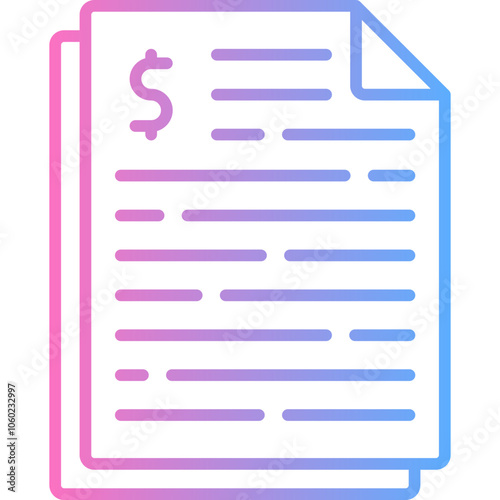 Bank Statement Icon