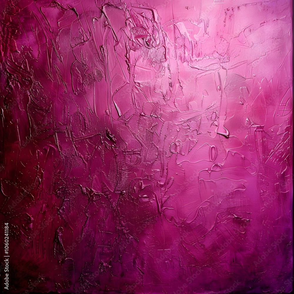 Abstract artwork featuring textured shades of pink, creating a vibrant and dynamic visual experience.
