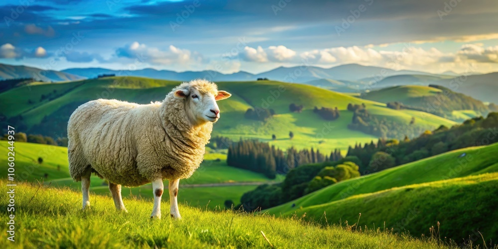 Captivating PNG Sheep Livestock - Scenic Wildlife Animal in Pasture with Expansive Copy Space for Agricultural and Nature Themes Captivating PNG Sheep Livestock - Scenic Wildlife Animal in Pasture with Expansive Copy Space for Agricultural and Nature Themes