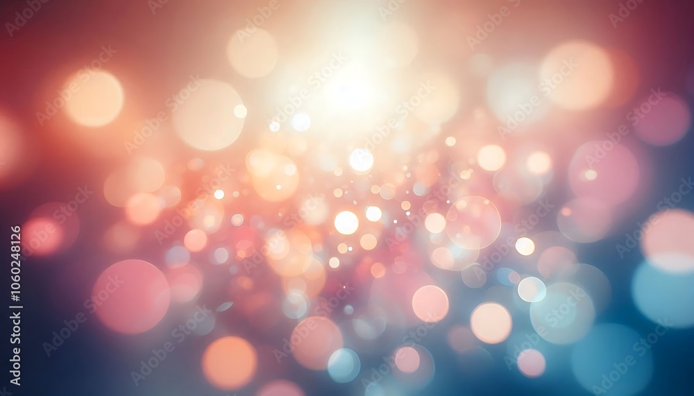 Blurry, bokeh style background in pastel colors,generative ai Blurry, bokeh style background in pastel colors,generative ai