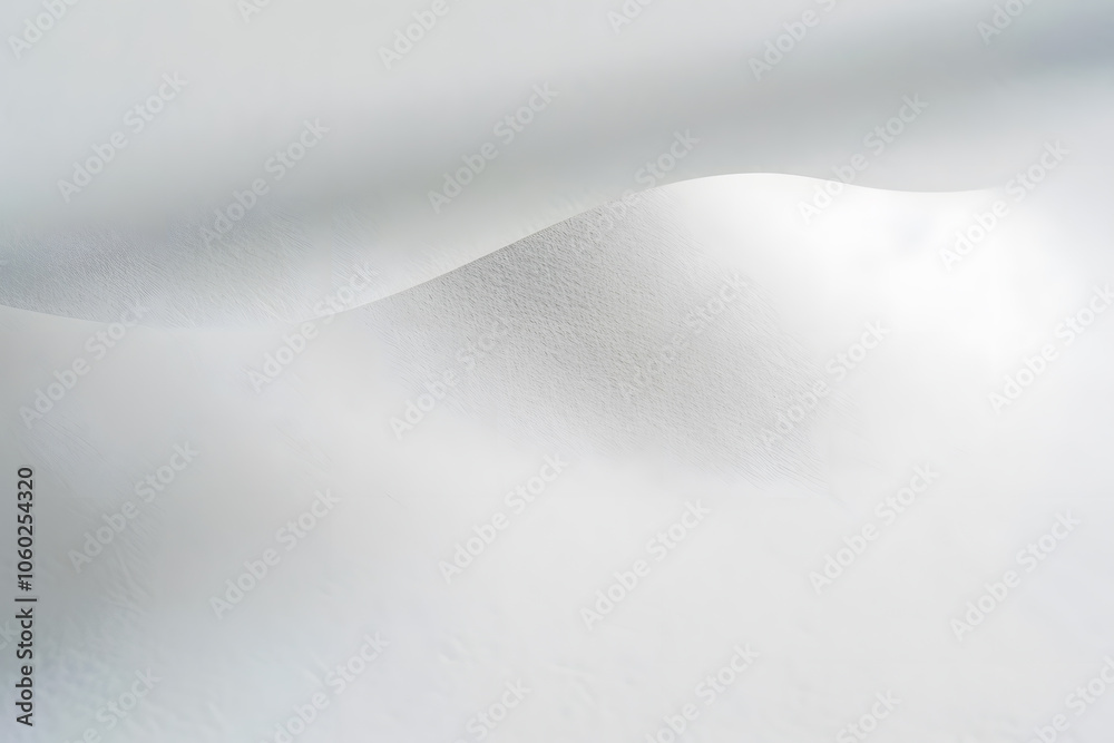 Obraz premium Close-up of plain white paper with smooth texture and minimalistic shadow effects