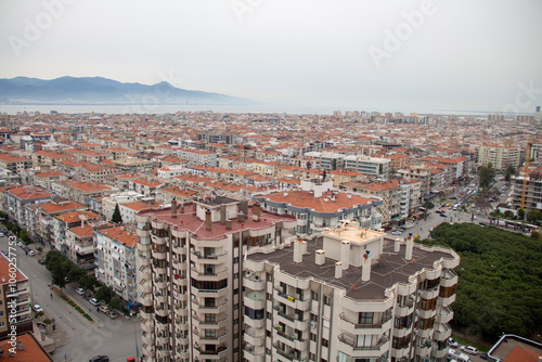 Izmir Karsiyaka cityscape and buildings photo