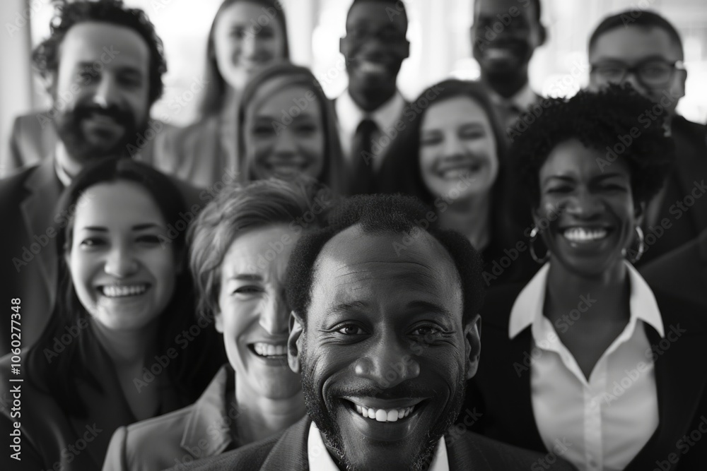Group of smiling professionals Group of smiling professionals