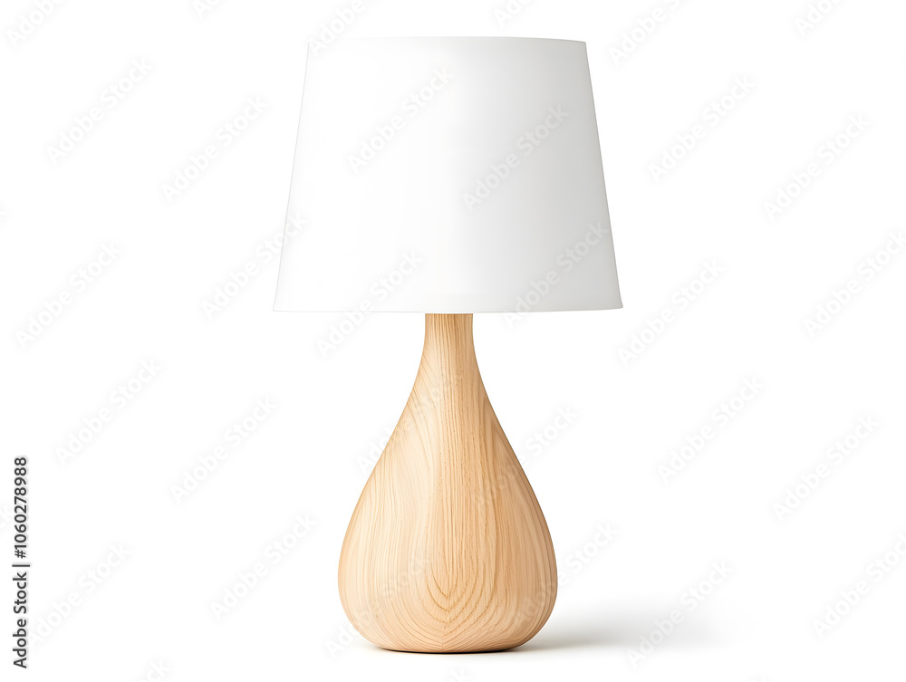 Modern Table lamp, isolated on white background Modern Table lamp, isolated on white background