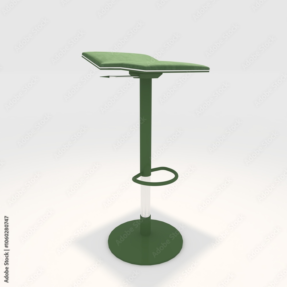 3d render bar stool design element. Furniture Collection 3d render bar stool design element. Furniture Collection