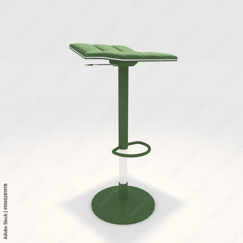 3d render bar stool design element. Furniture Collection 3d render bar stool design element. Furniture Collection