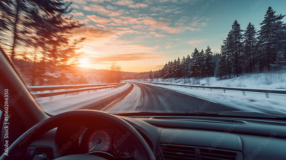 Fototapeta premium driving