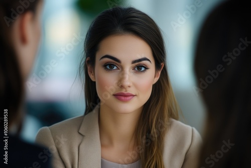 Wallpaper Mural Diverse Employees in a Modern Office Environment Torontodigital.ca