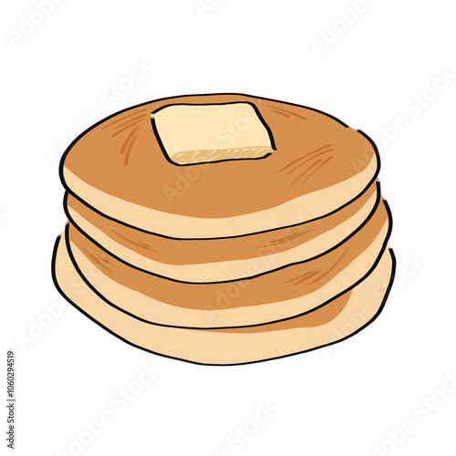 stack of pancakes