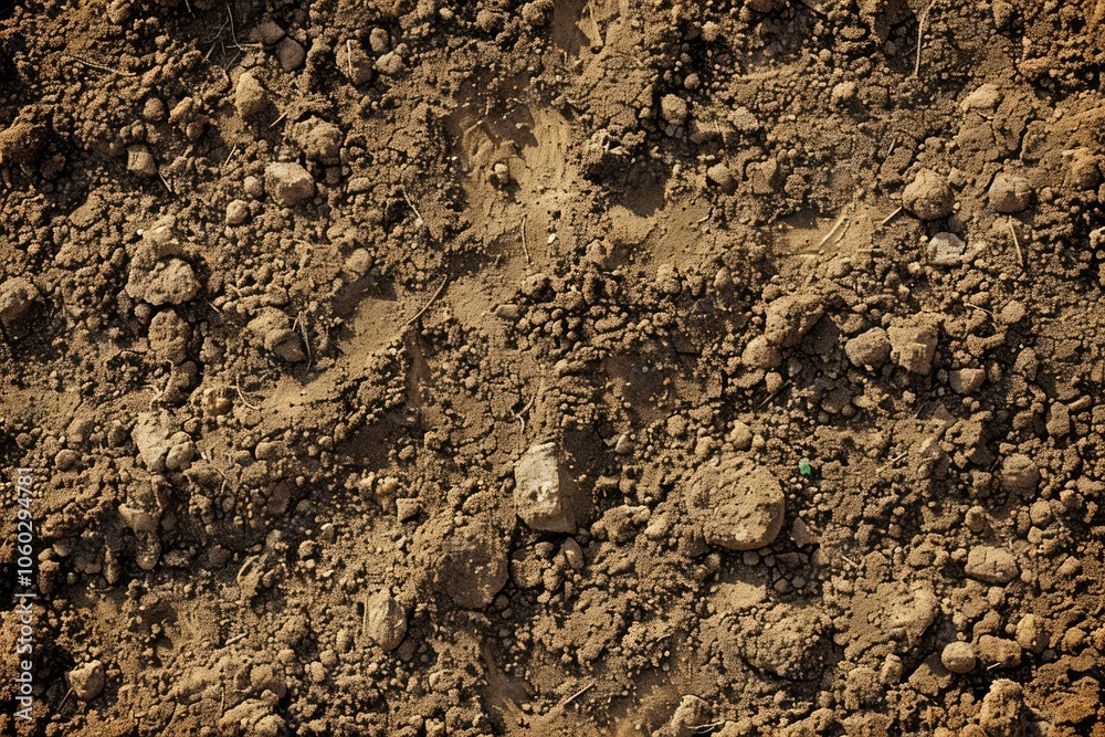 Image of Brown soil dirt surface. Texture for background usage Image of Brown soil dirt surface. Texture for background usage