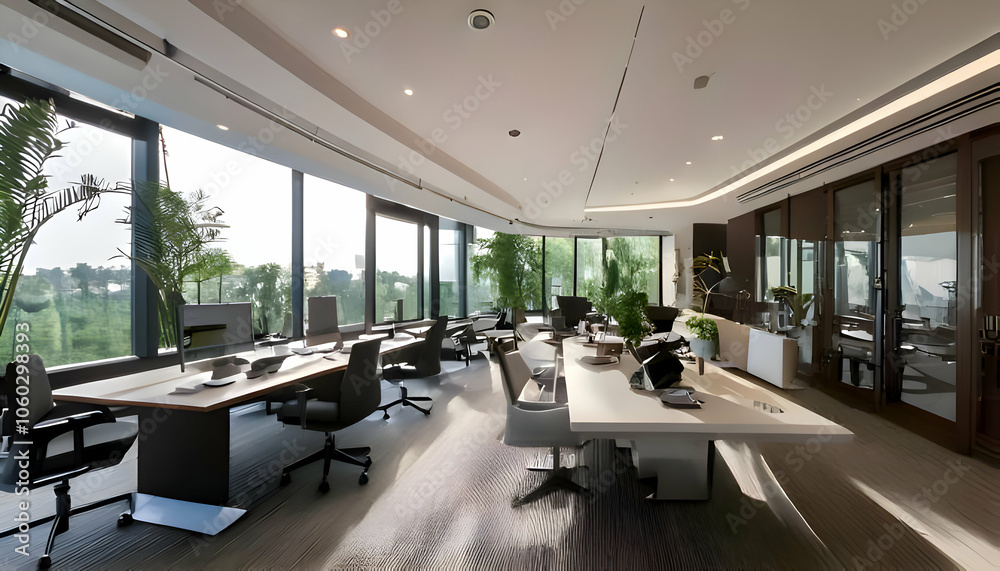 Picture a modern office with dedicated zones for quiet work, collaboration, and relaxation. Picture a modern office with dedicated zones for quiet work, collaboration, and relaxation.