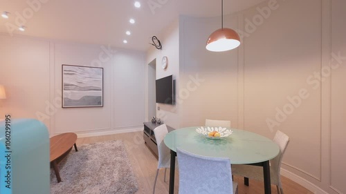 interior apartment room home decoration, preparation of house for sale	