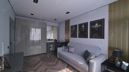 interior apartment room home decoration, preparation of house for sale	