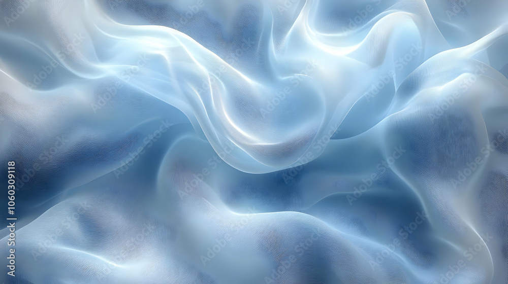 Obraz premium Abstract Blue Fabric Background