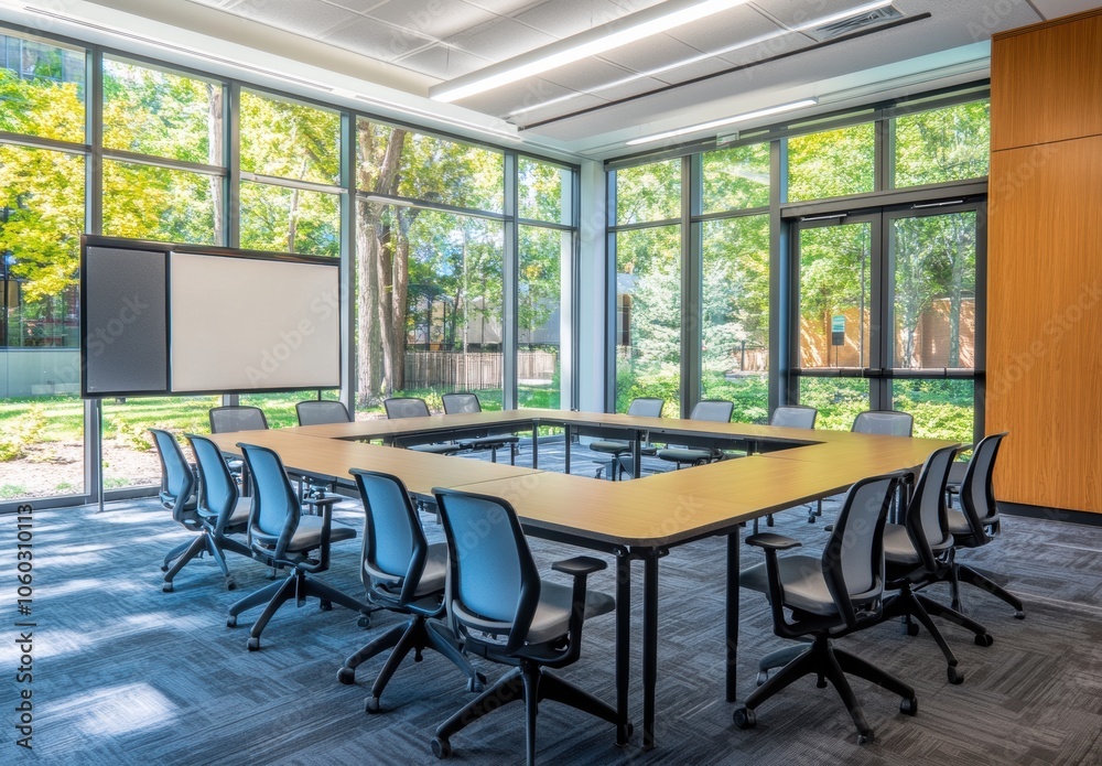 Modern Meeting Room. Modern Meeting Room.